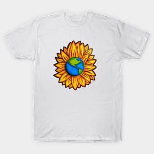 Sunflower Earth T-Shirt